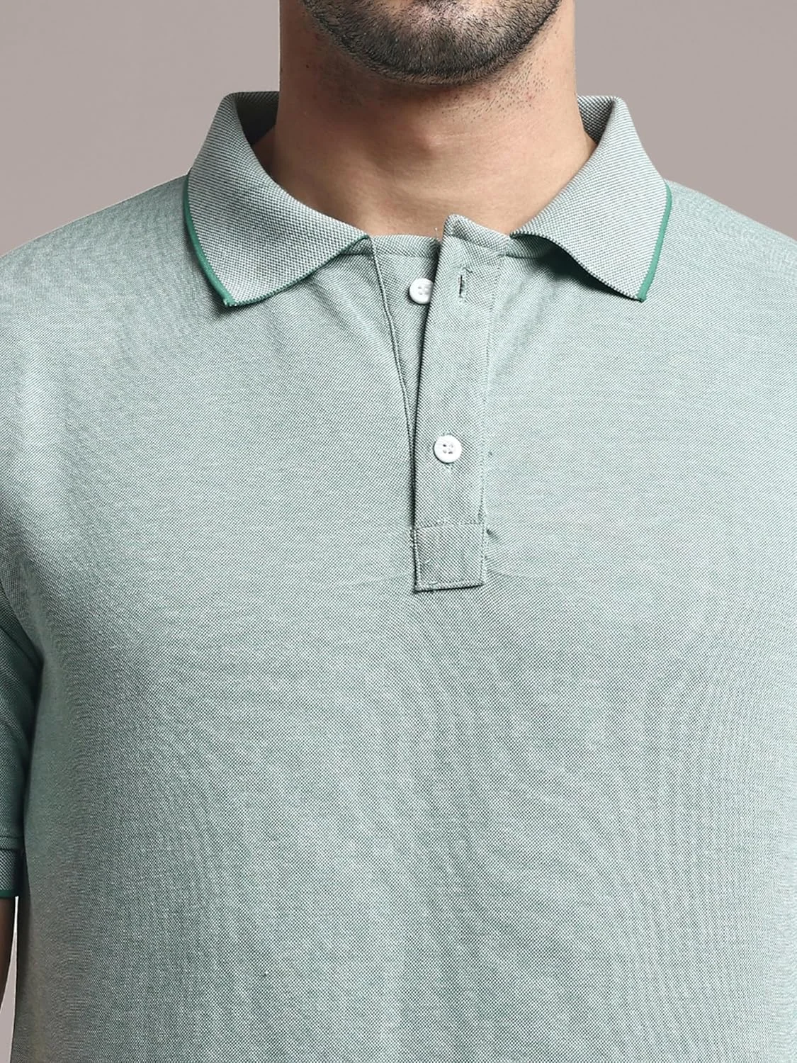 تی‌شرت مردانه ساده با برش معمولی GRECIILOOKS