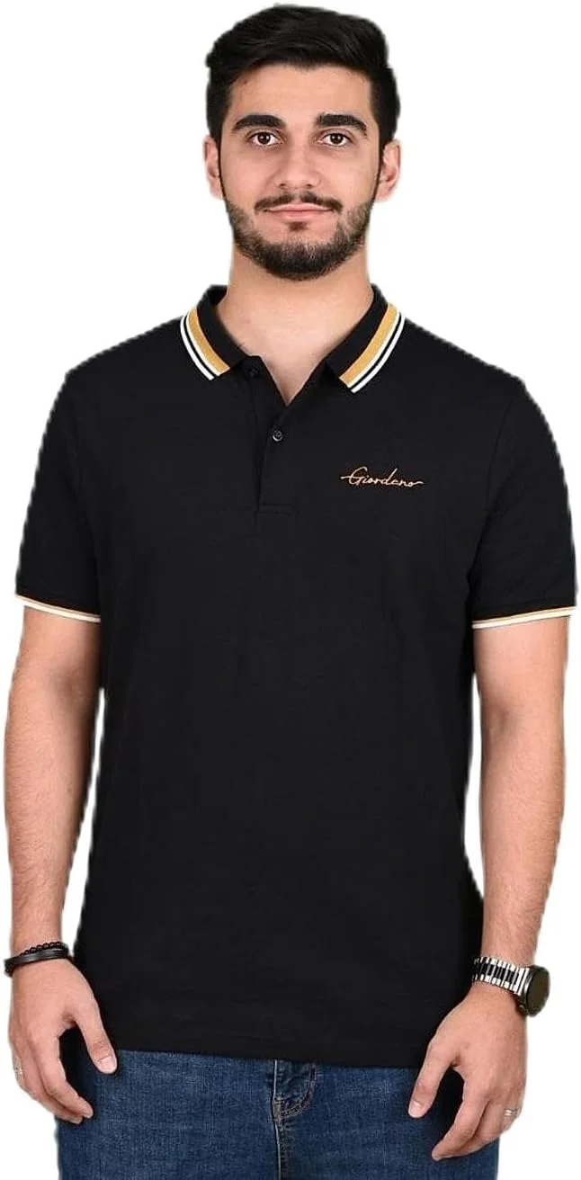 پولوشرت آستین کوتاه مردانه جوردانو، پنبه و لاکرا