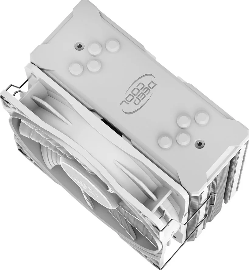 خنک کننده پردازنده بادی دیپ کول GAMMAXX GTE V2 سفید 120MM PWM، سازگار با LGA 1700 I DP-MCH4-GMX-GTE-V2WH خنک کننده پردازنده بادی دیپ کول GAMMAXX GTE V2 سفید 120MM PWM، سازگار با LGA 1700 I DP-MCH4-GMX-GTE-V2WH