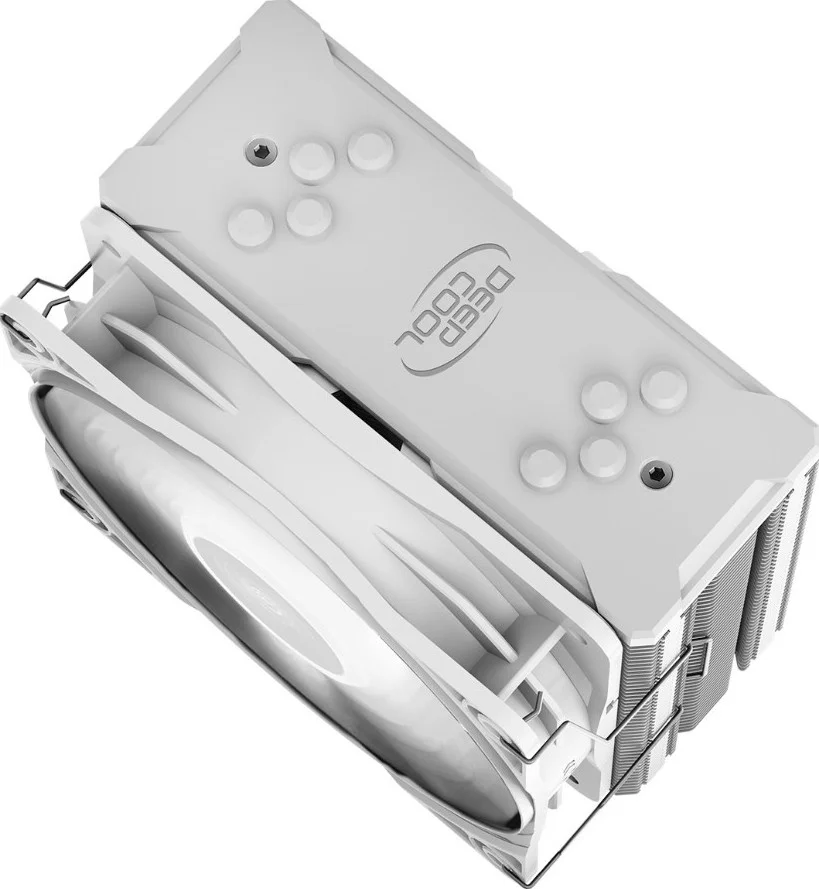 خنک کننده پردازنده بادی دیپ کول GAMMAXX GTE V2 سفید 120MM PWM، سازگار با LGA 1700 I DP-MCH4-GMX-GTE-V2WH خنک کننده پردازنده بادی دیپ کول GAMMAXX GTE V2 سفید 120MM PWM، سازگار با LGA 1700 I DP-MCH4-GMX-GTE-V2WH