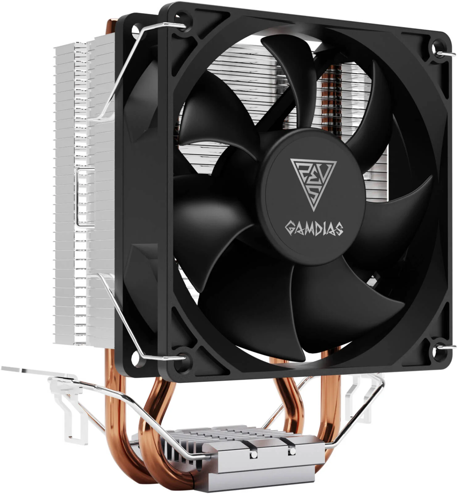 خنک‌کننده بادی تک GAMDIAS Boreas E1-210، سازگار با LGA 1700 / AM5، فن 92 میلی‌متری، جریان هوای 34.6 CFM، سرعت فن 2200 دور در دقیقه، سطح نویز 31 dBA، نوع اتصال 3 پین PWM، مشکی | BOREAS E1-210 MONO