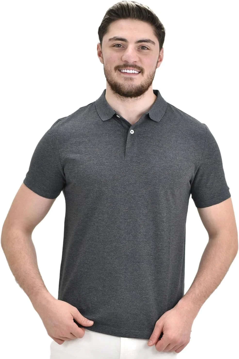 پولوشرت مردانه نخی لاکرا پیکه اسلیم فیت