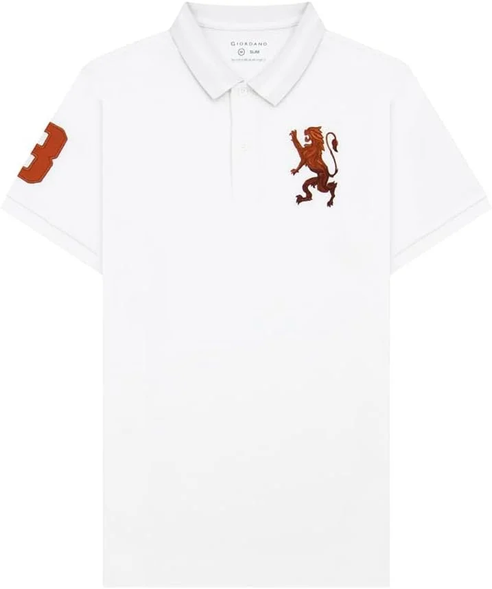 پولوشرت مردانه جوردانو با طرح شیر