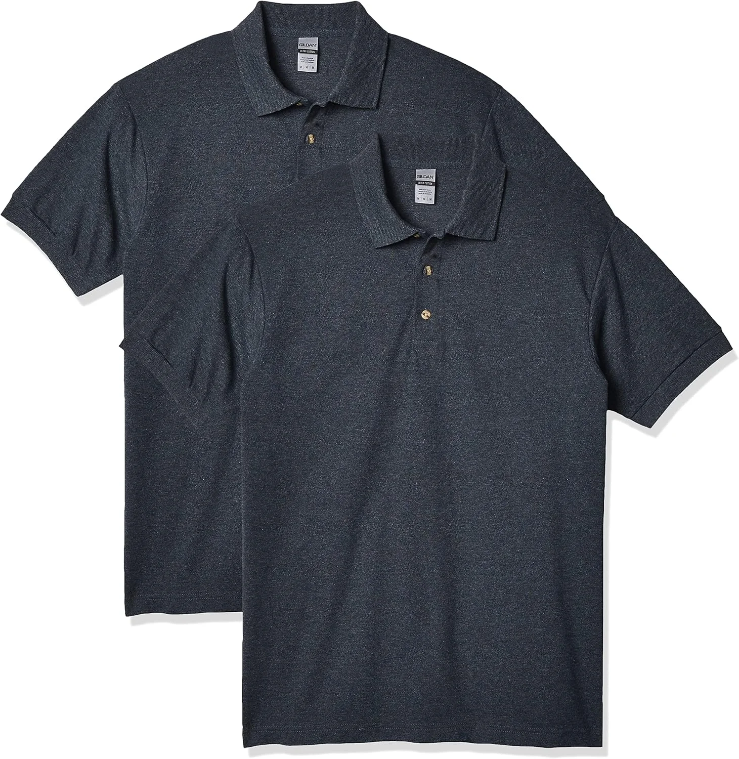 پیراهن ورزشی مردانه Gildan Ultra Cotton Pique، بسته 2 عددی پیراهن پولو