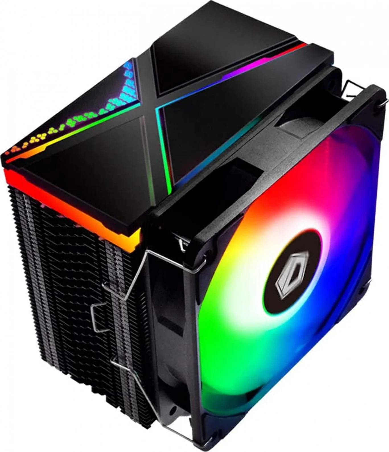 خنک کننده پردازنده ID-COOLING SE-234-ARGB، خنک کننده پردازنده AM4، خنک کننده RGB 5 ولت قابل آدرس دهی، 4 لوله حرارتی، فن PWM 120 میلی متری، Intel/AMD | ID-CPU-SE-234-ARGB