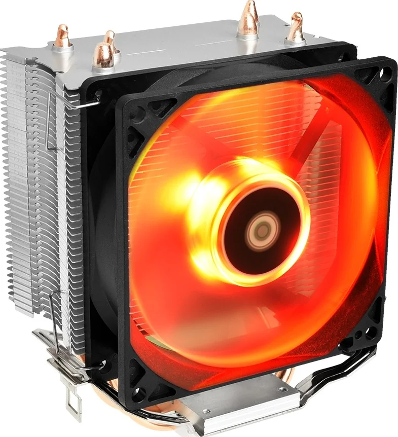 خنک کننده پردازنده ID-COOLING سری Sweden مدل SE-913-R با نورپردازی LED قرمز و PWM