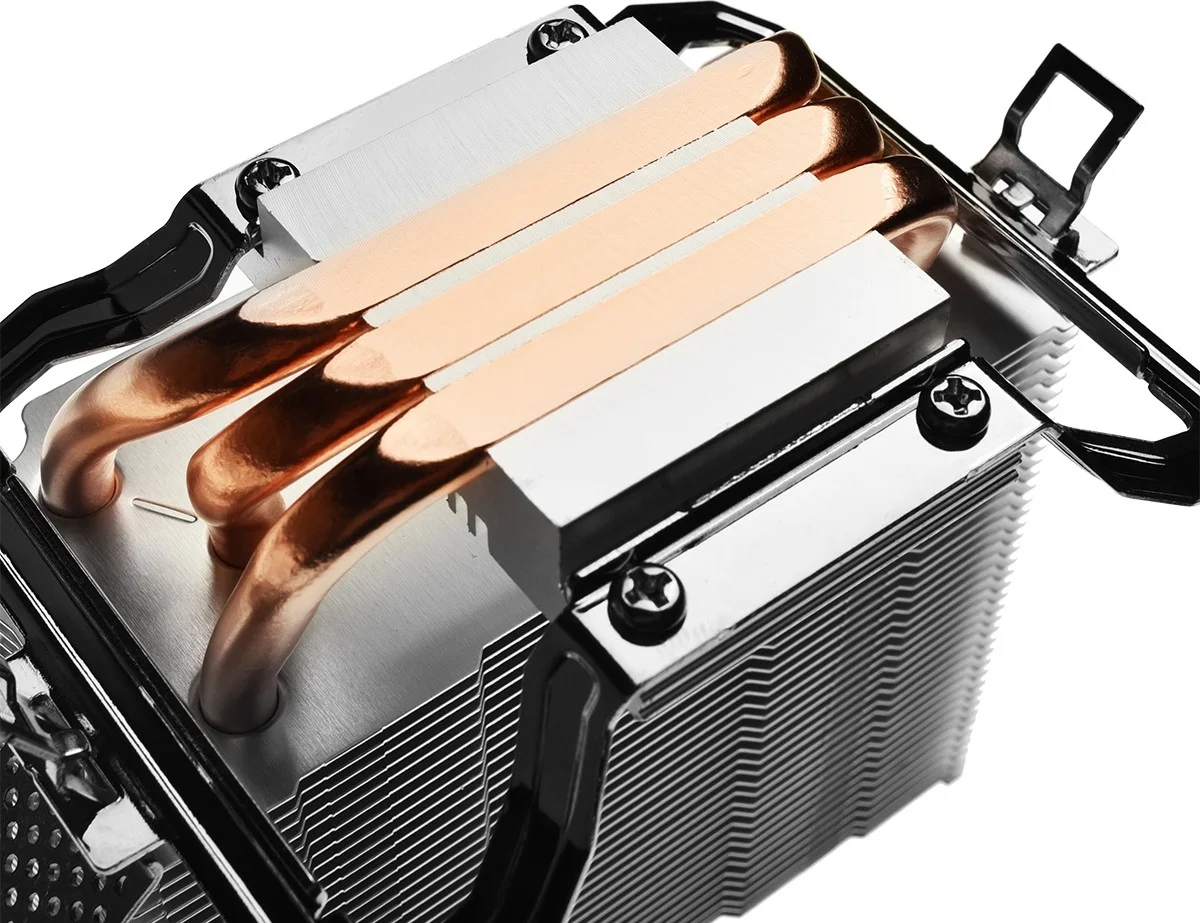 خنک کننده پردازنده ID-COOLING سری Sweden مدل SE-913-R با نورپردازی LED قرمز و PWM