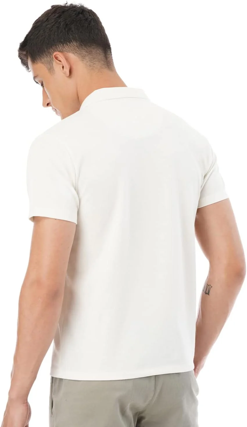 پولوشرت مردانه ساده و راسته فایتر (FYLSS23MP-005)