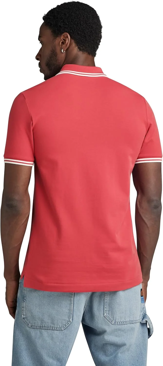 پولوشرت راه راه باریک مردانه G-Star Raw مدل Dunda