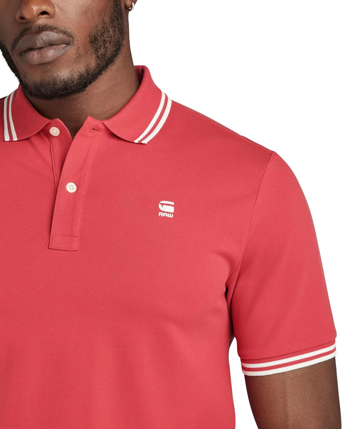 پولوشرت راه راه باریک مردانه G-Star Raw مدل Dunda