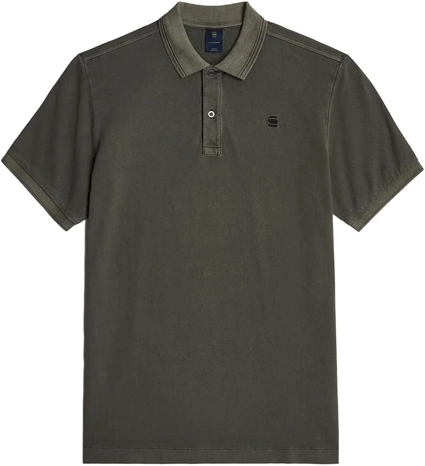 پولوشرت آستین کوتاه مردانه جی استار مدل Dunda Overdyed Slim