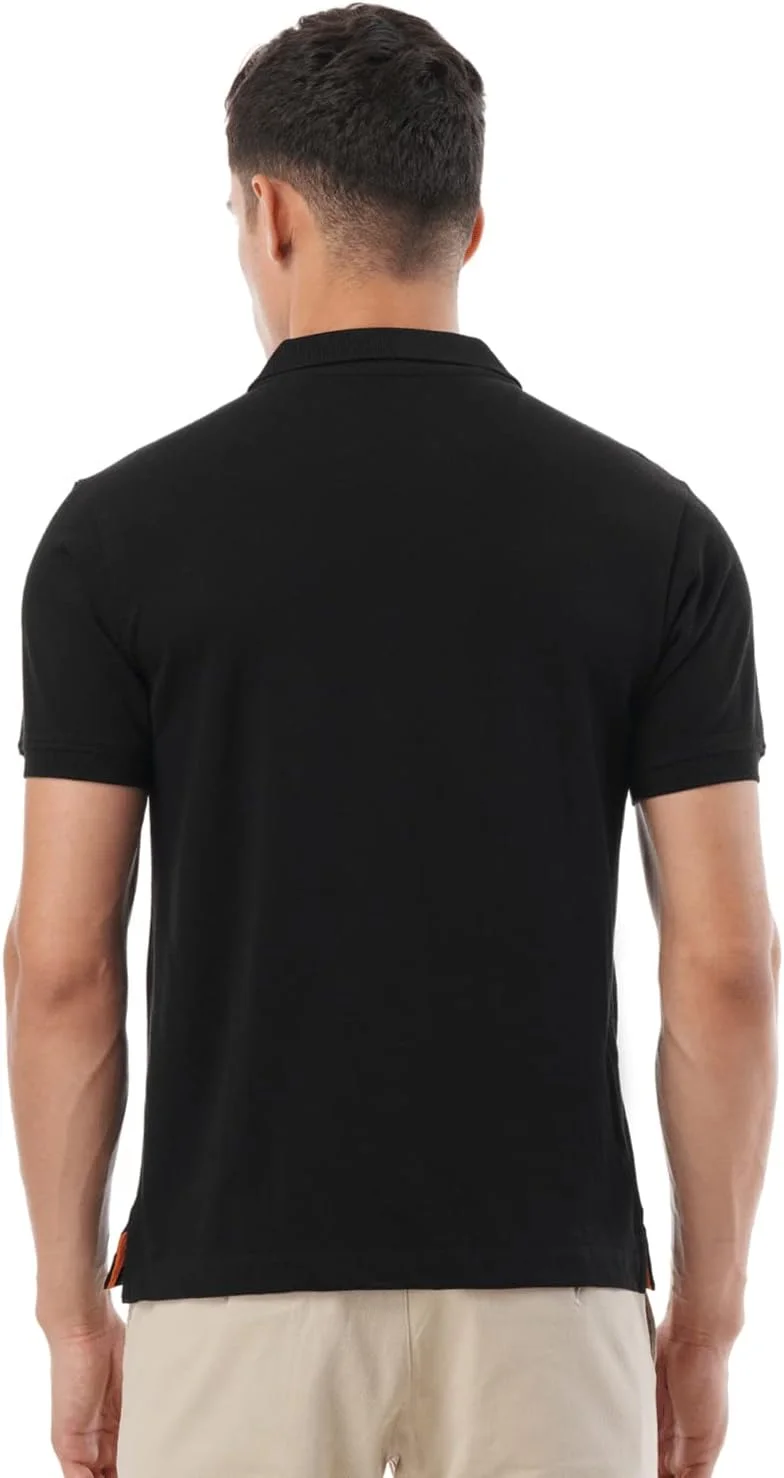 پولوشرت مردانه ساده و راسته فیت FYLTR (FYLSS23MP-006_Midnight Noir XL)