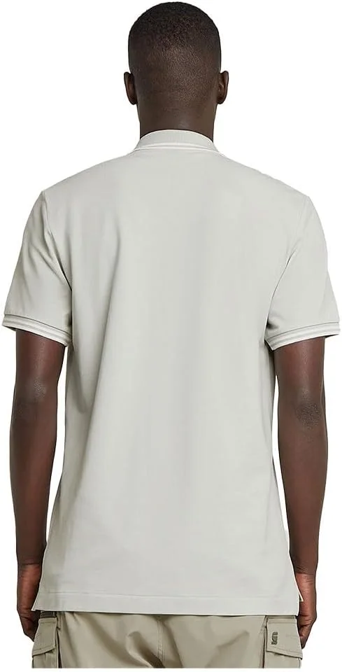 پولوشرت آستین کوتاه مردانه جی استار مدل Dunda Slim Stripe