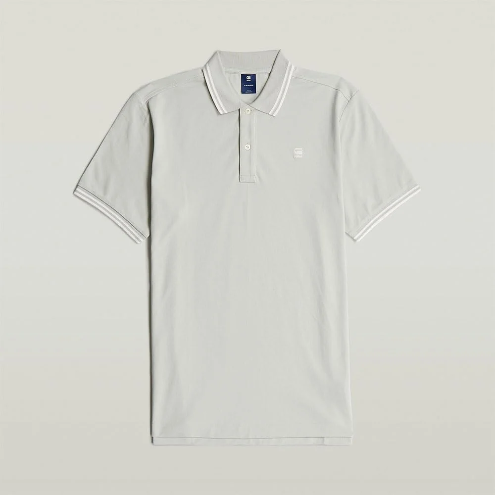 پولوشرت آستین کوتاه مردانه جی استار مدل Dunda Slim Stripe