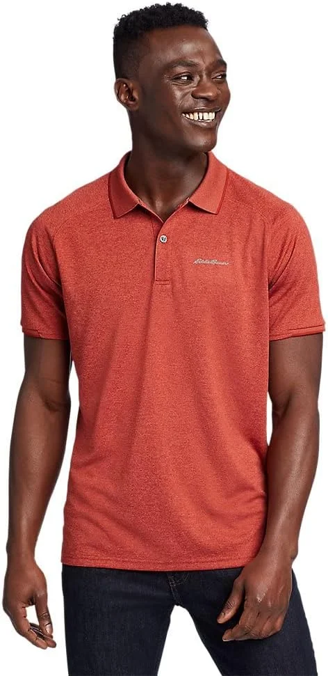 پولوشرت مردانه آستین کوتاه ادی باور مدل رزولوشن پرو 2.0