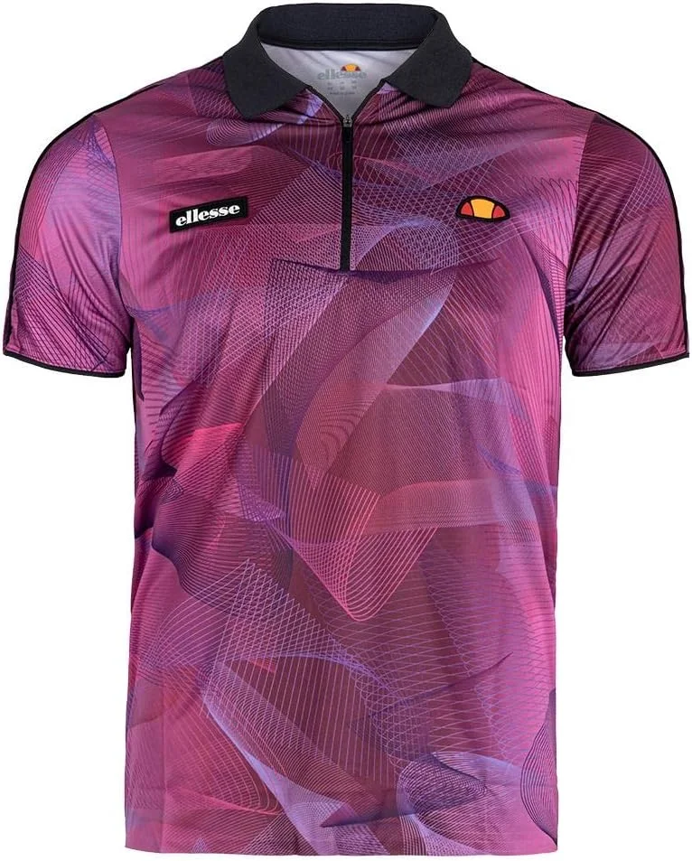 پولوشرت مردانه السه مدل Hennisman - طرح چاپی چند رنگ