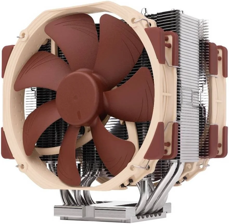 خنک کننده پردازنده Noctua NH-U14S DX-4677، سوکت Intel Xeon LGA4677، 2 عدد فن ممتاز NF-A15 PWM، سرعت فن 1500 دور در دقیقه، جریان هوای 82.51 CFM، نوع بلبرینگ SSO2 | NH-U14S DX-4677 خنک کننده پردازنده Noctua NH-U14S DX-4677، سوکت Intel Xeon LGA4677، 2 عدد فن ممتاز NF-A15 PWM، سرعت فن 1500 دور در دقیقه، جریان هوای 82.51 CFM، نوع بلبرینگ SSO2 | NH-U14S DX-4677