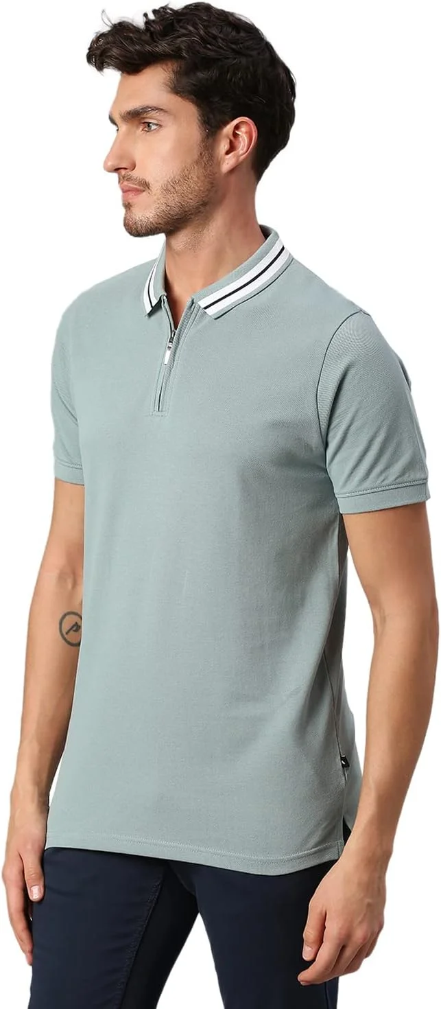 تی شرت مردانه دنیس لینگو مدل DLMTS012_BL