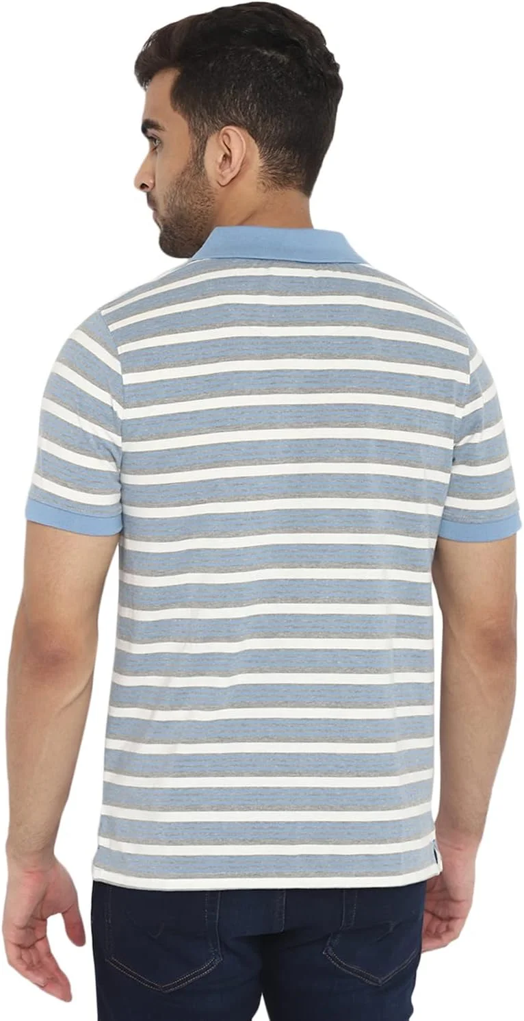 پولوشرت راه راه مردانه دنیکلو با برش معمولی