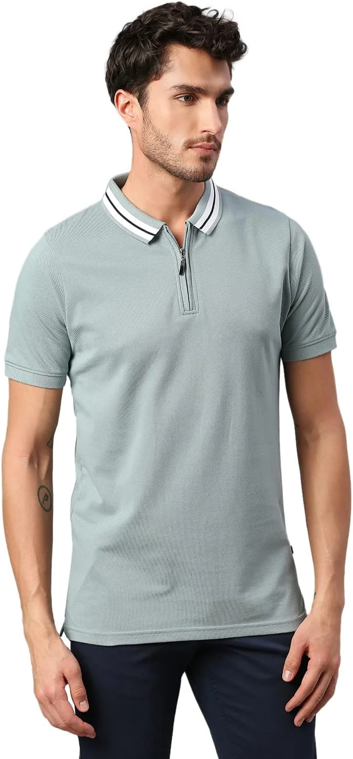 تی شرت مردانه دنیس لینگو مدل DLMTS012_BL