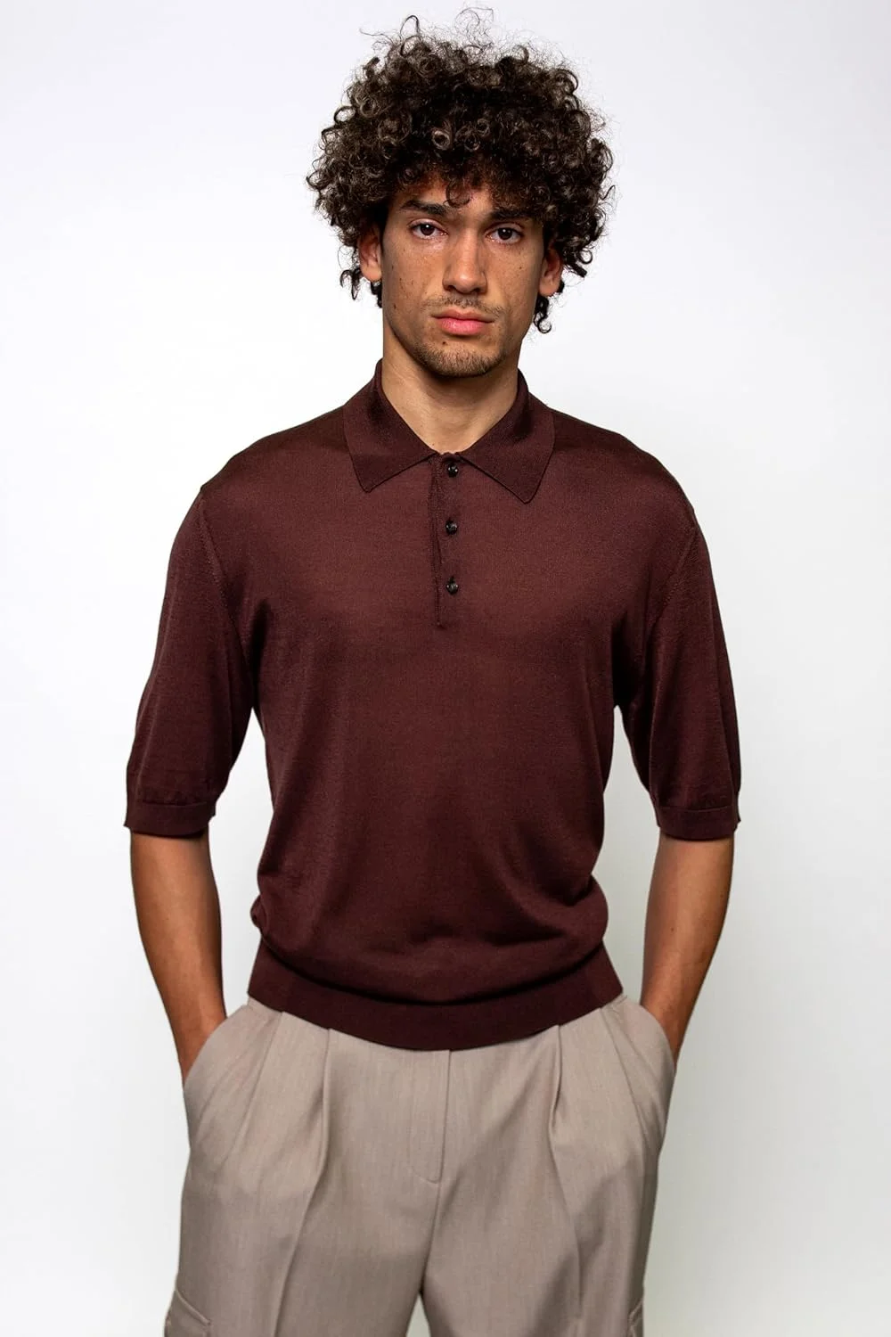 پولوشرت مردانه لیوسل (بسته 1 عددی)