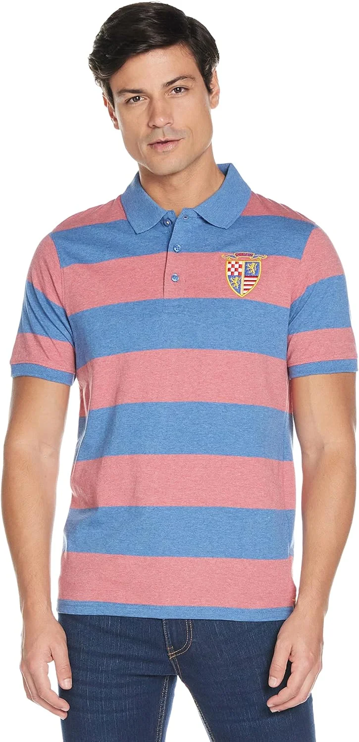 پولوشرت مردانه دنیکلو، راه راه، مدل معمولی