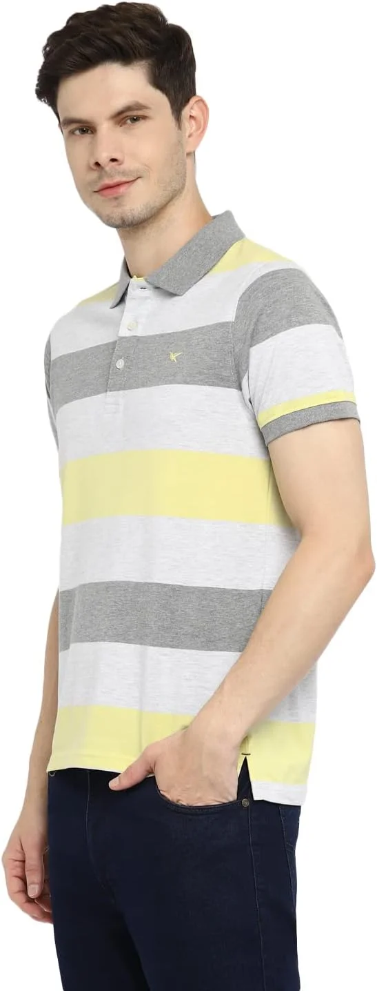 تی شرت های پولو راه راه مردانه DeniKlo