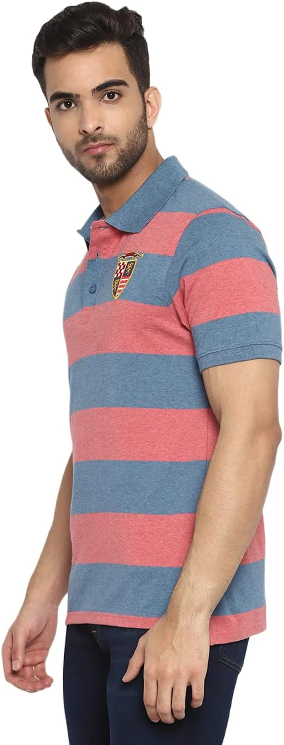 پولوشرت مردانه دنیکلو، راه راه، مدل معمولی