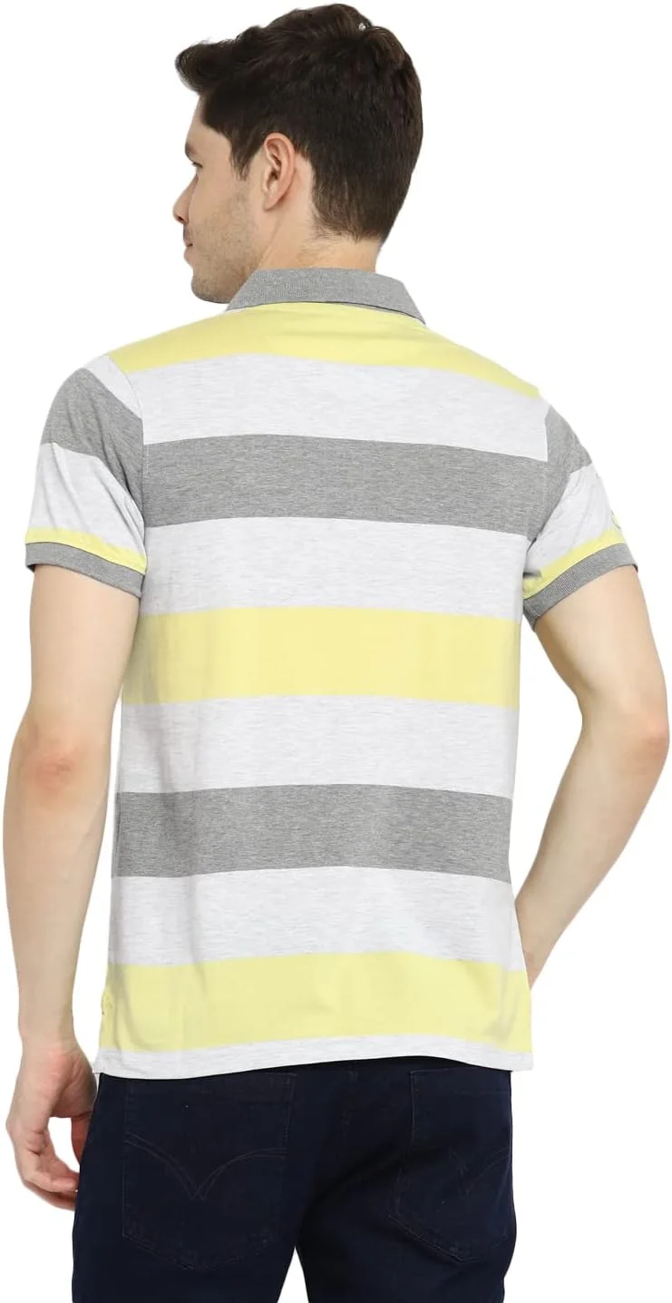 تی شرت های پولو راه راه مردانه DeniKlo