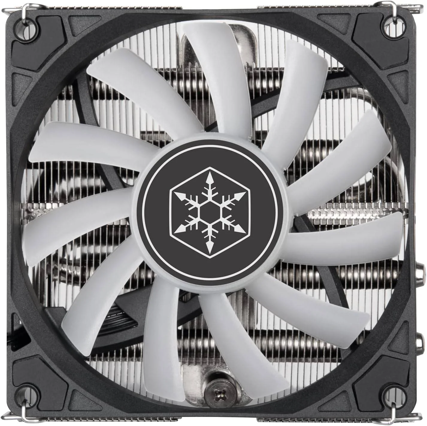 خنک کننده پردازنده افقی Silverstone Hydrogon H90 ARGB، دارای 4 لوله حرارتی، فن 92 میلی متری PWM ARGB، سرعت 500 ~ 2600 دور در دقیقه، حداکثر جریان هوا 45.73 CFM، بلبرینگ هیدرولیک، مشکی | SST-HYH90-ARGB - تصویر 3