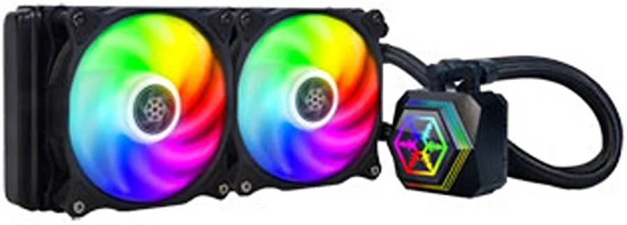 خنککننده آبی پردازنده SilverStone PermaFrost ARGB AIO 240mm اینتل/AMD، دارای 2 فن 120mm ARGB PWM، رادیاتور آلومینیومی 240mm، سازگار با Intel/AMD، LGA 1700/2011/2066 | AM2/AM3/AM4، مشکی | SST-PF240-ARGB-V2 خنککننده آبی پردازنده SilverStone PermaFrost ARGB AIO 240mm اینتل/AMD، دارای 2 فن 120mm ARGB PWM، رادیاتور آلومینیومی 240mm، سازگار با Intel/AMD، LGA 1700/2011/2066 | AM2/AM3/AM4، مشکی | SST-PF240-ARGB-V2