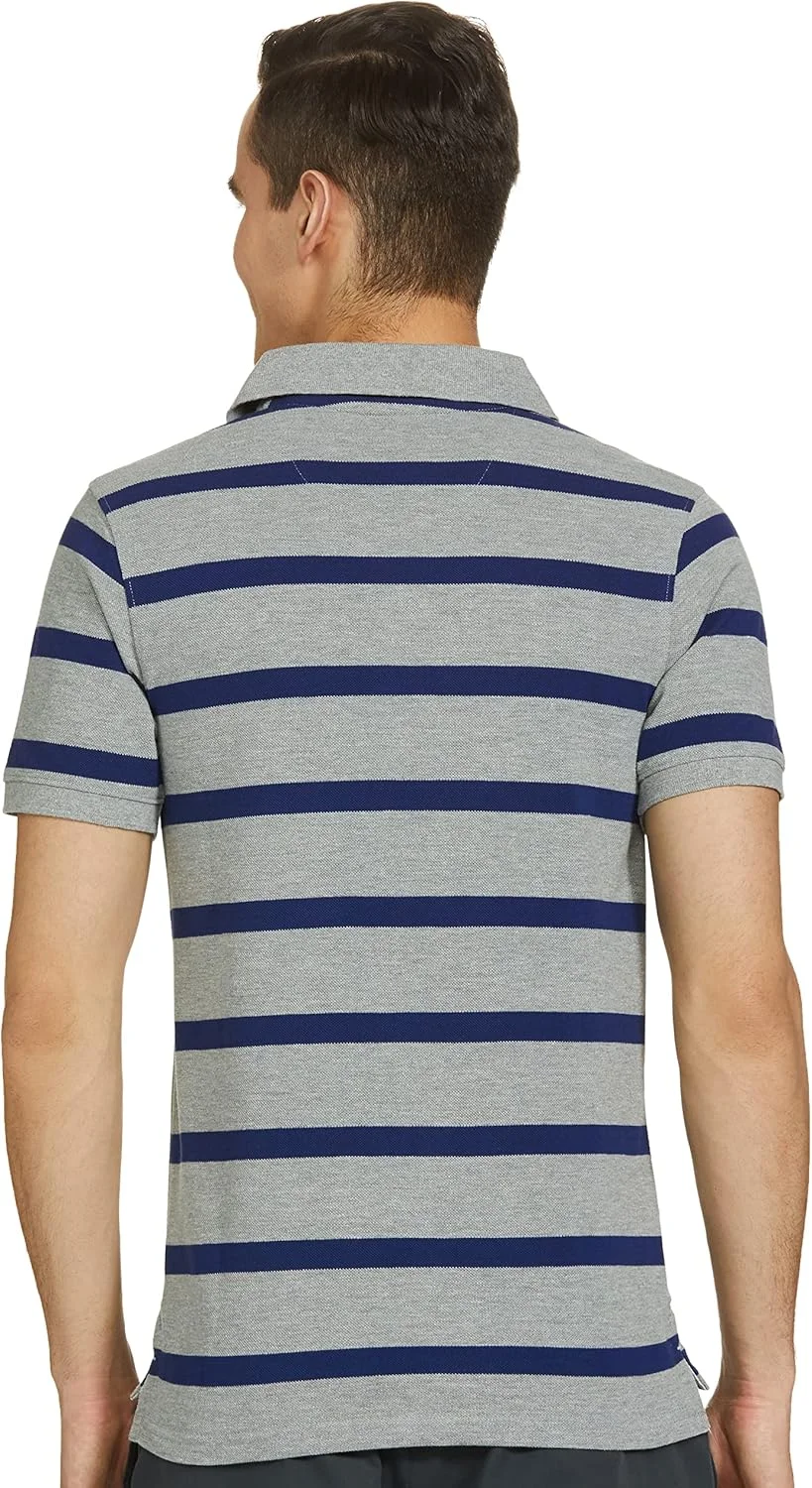 پولوشرت راه راه مردانه دنیکلو با برش معمولی