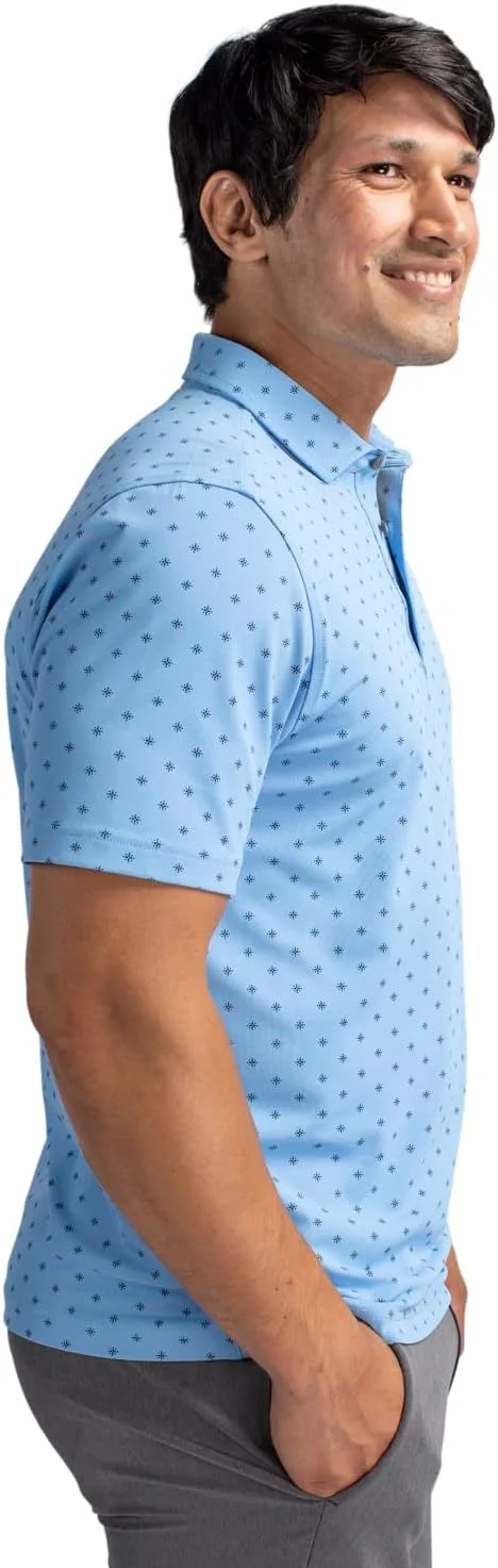 پولوشرت مردانه طرح دار آستین کوتاه
