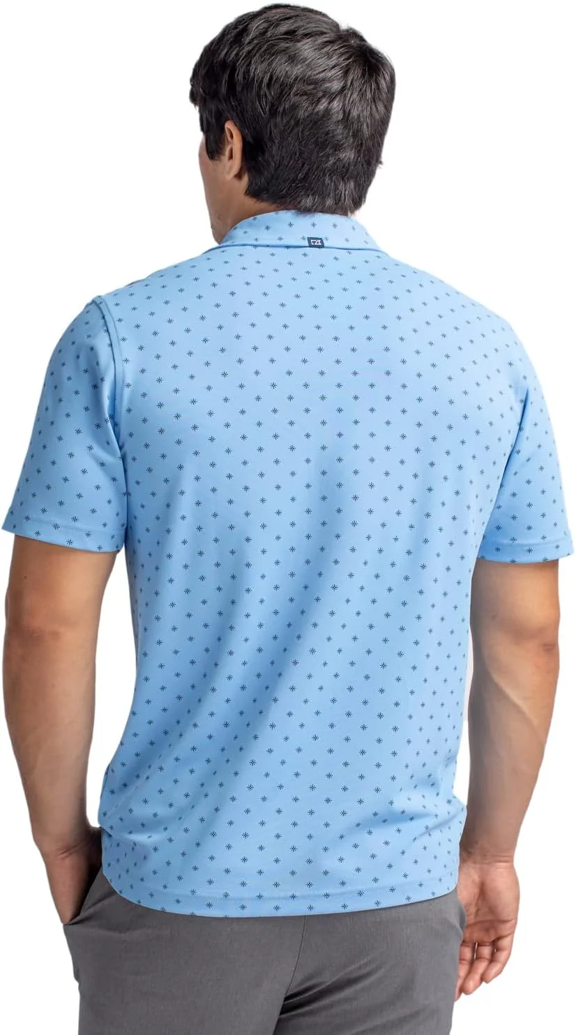 پولوشرت مردانه طرح دار آستین کوتاه