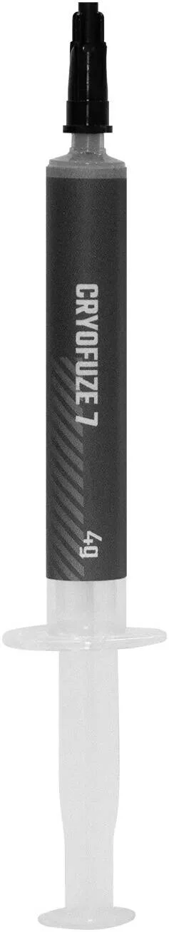 خمیر حرارتی کولر مستر CryoFuze 7، ظرفیت 4 گرم، شامل کاردک و تمیز کننده چربی، امپدانس حرارتی پایین، ترکیب آنهیگروسکوپی | MGZ-NDSG-N04G-R1