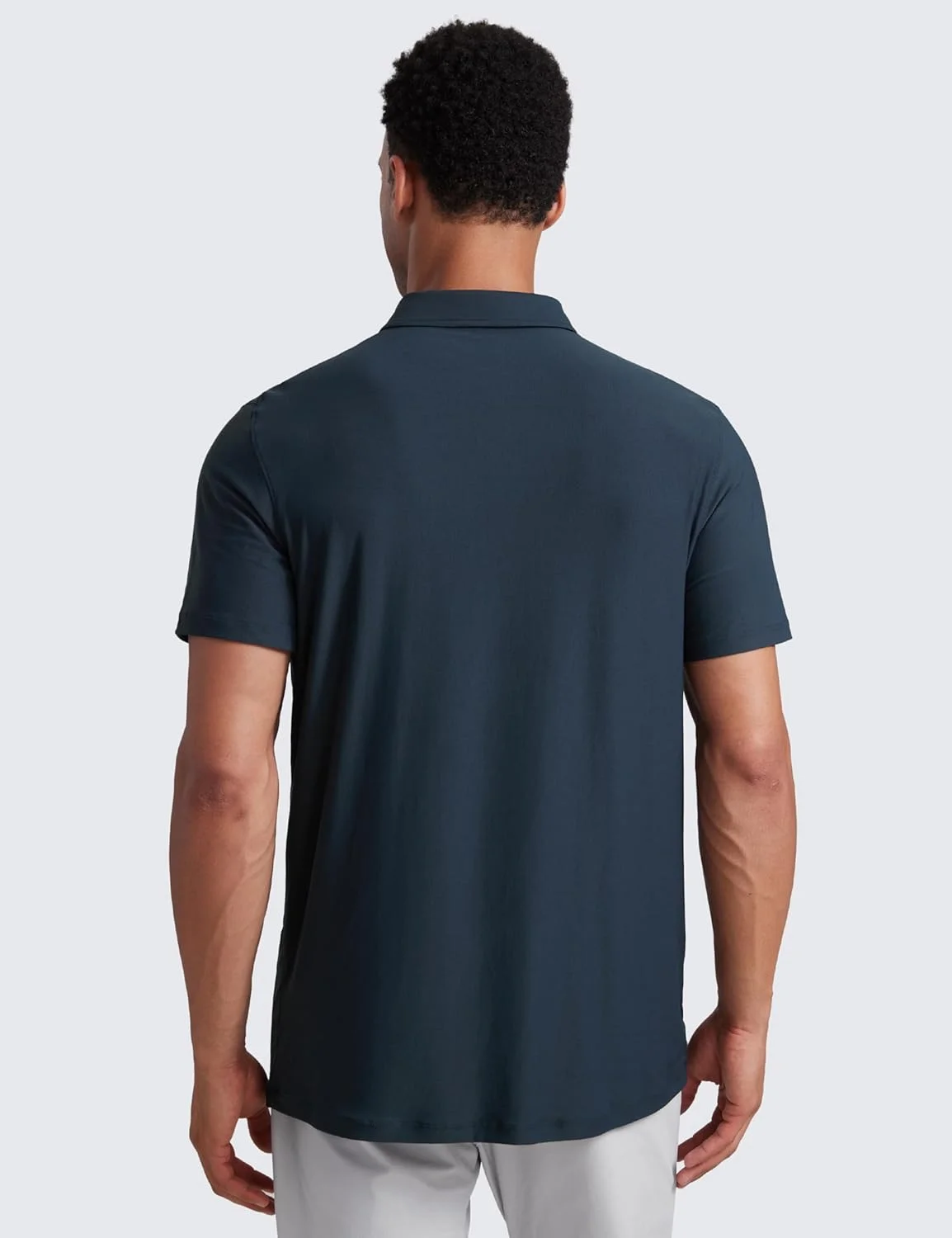 تی‌شرت پولو آستین کوتاه مردانه CRZ YOGA Cloudweight، سبک وزن، دارای قابلیت جذب رطوبت، مناسب برای ورزش و استفاده روزمره، دارای دکمه و مناسب برای گلف