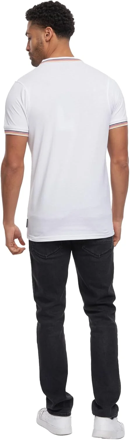 پولوشرت مردانه Crosshatch مدل Vellamort (S) (آبی)