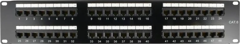 پچ پنل 48 پورت Cat6 UTP دی-لینک