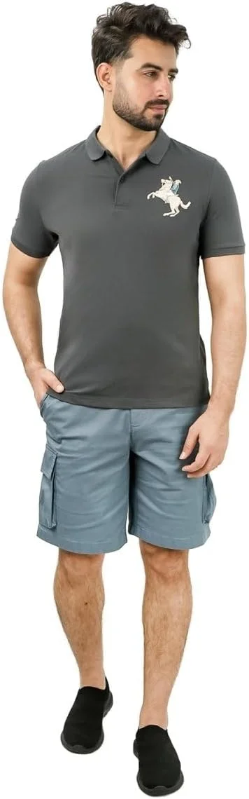 پولوشرت آستین کوتاه مردانه مدل ناپلئون