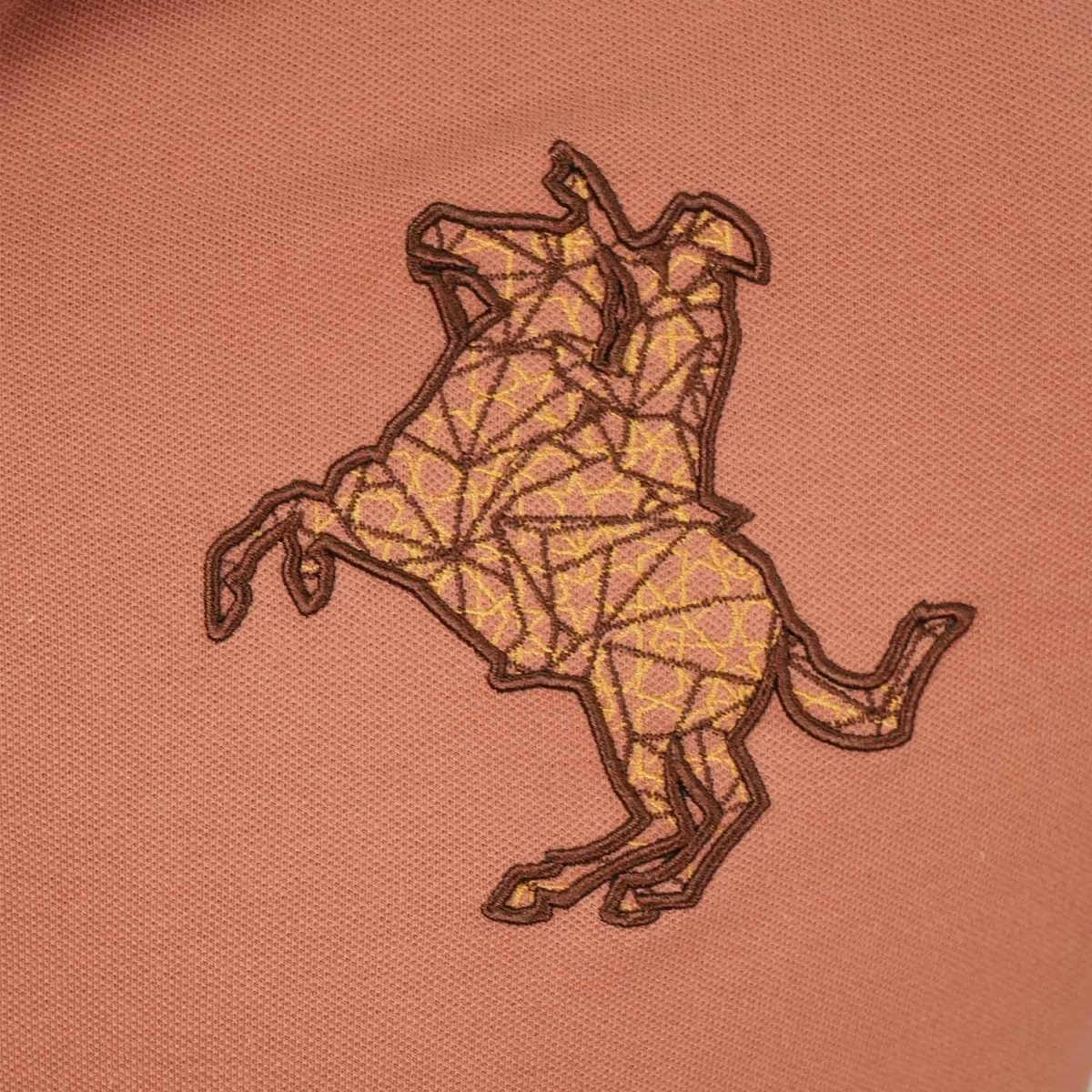 پولوشرت آستین کوتاه مردانه اسلیم فیت نخی