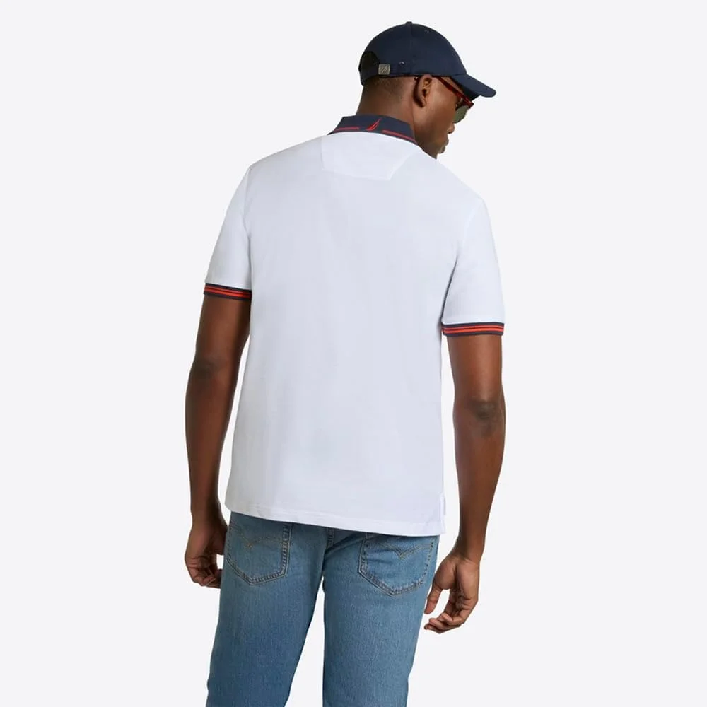 پولوشرت مردانه ناتیکا مدل N1R02916_White_OD کلاسیک