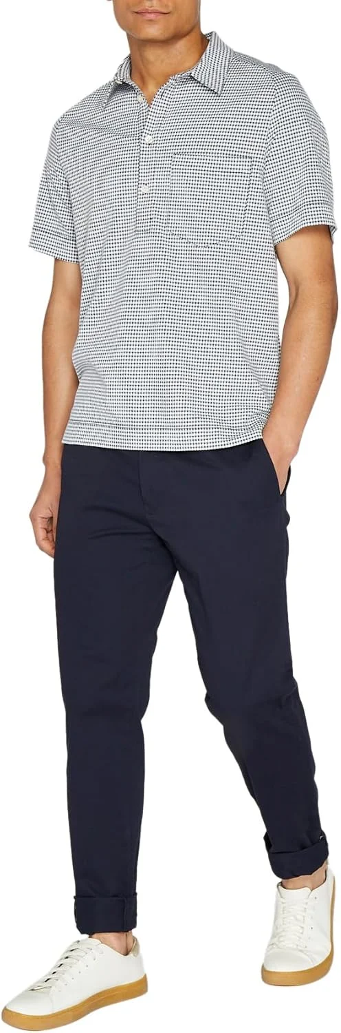 پولوشرت بافتنی مردانه کرپ راهراه کلاب موناکو پولوشرت بافتنی مردانه کرپ راهراه کلاب موناکو