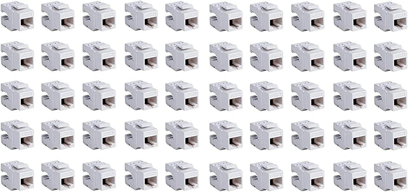 اتصال دهنده کیستون Cat6 UTP دی-لینک، بسته 50 عددی