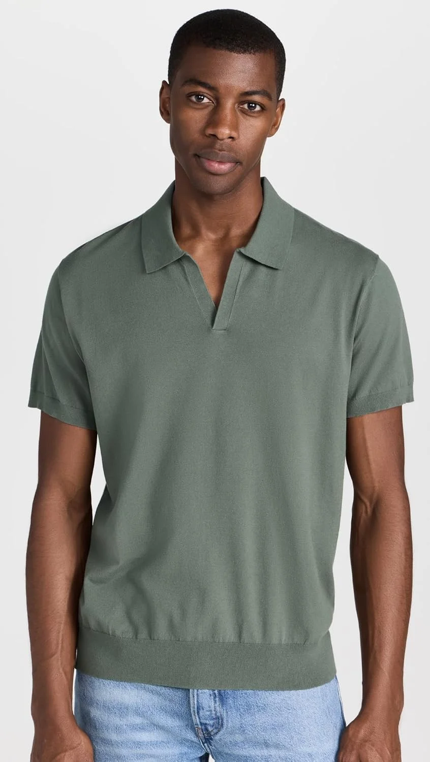 پولوشرت یقه جانی آستین کوتاه مردانه کلاب موناکو