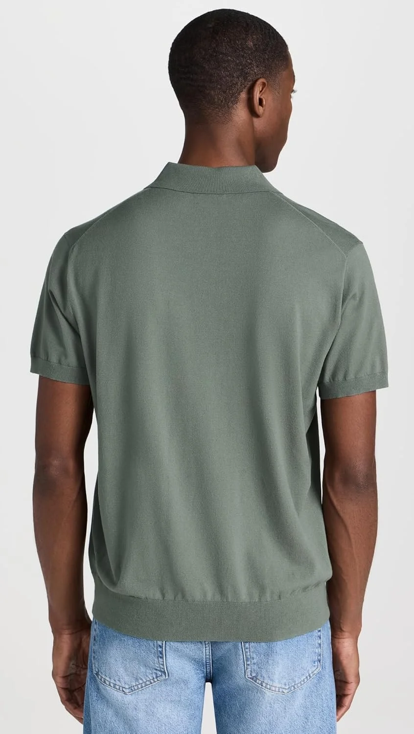 پولوشرت یقه جانی آستین کوتاه مردانه کلاب موناکو