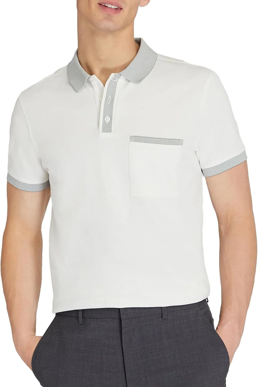 پولوشرت راه راه مردانه کلاب موناکو پولوشرت راه راه مردانه کلاب موناکو