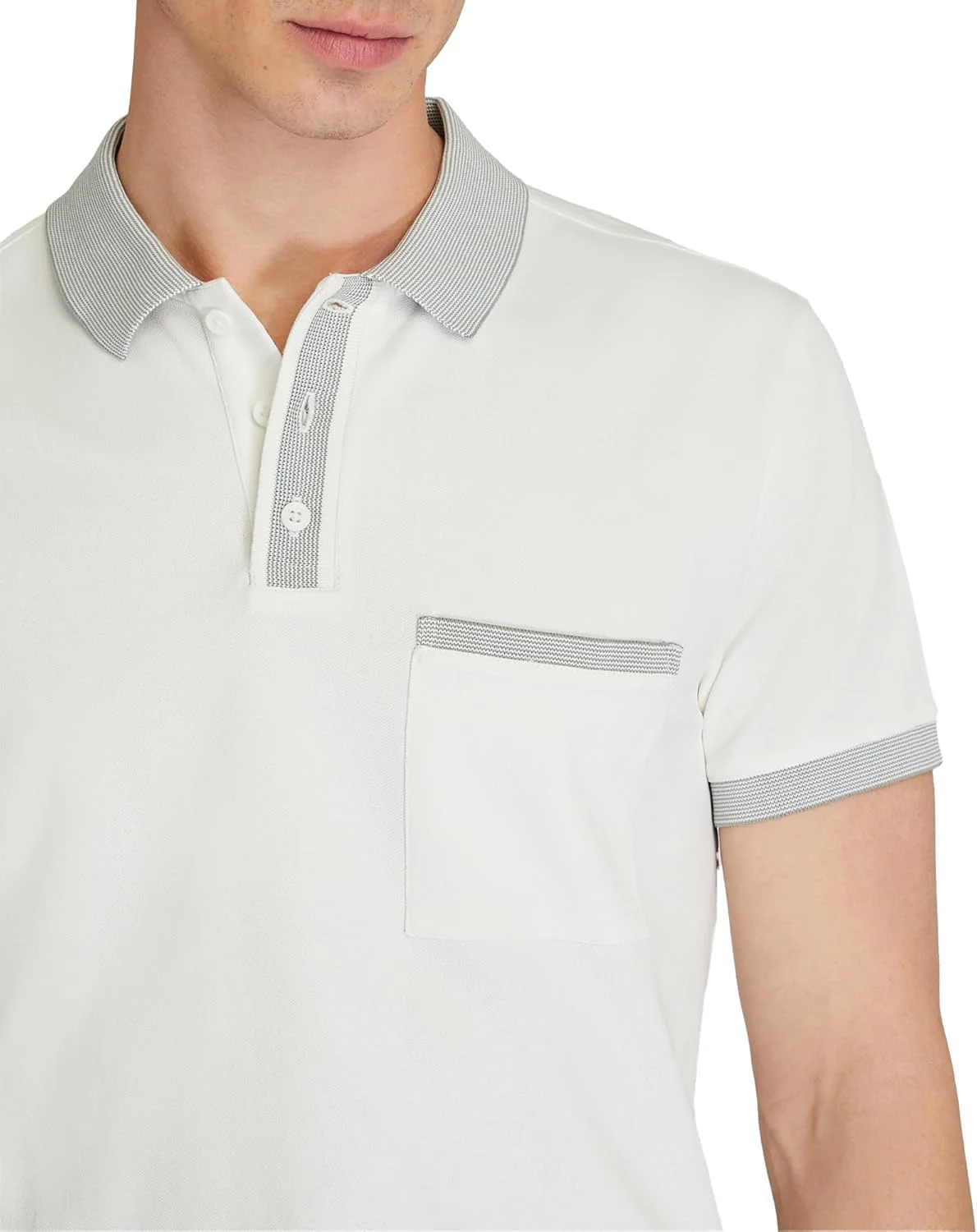 پولوشرت راه راه مردانه کلاب موناکو