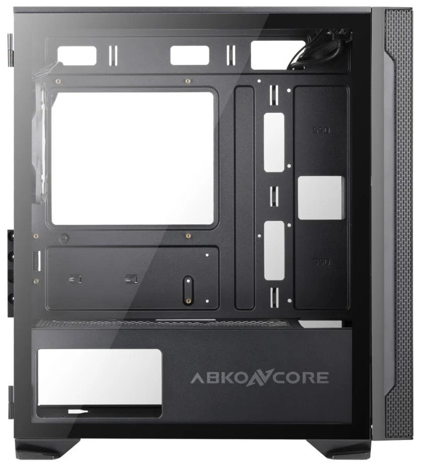 کیس کامپیوتر مینی تاور Abkoncore C550M، طراحی مشبک در جلو، دارای فن طیفی جلو (3 عدد)، فن طیفی 120 میلی متری عقب (1 عدد)، USB 3.0 x 1، USB 2.0 x 2، HD Audio/Mic - مشکی | C550M کیس کامپیوتر مینی تاور Abkoncore C550M، طراحی مشبک در جلو، دارای فن طیفی جلو (3 عدد)، فن طیفی 120 میلی متری عقب (1 عدد)، USB 3.0 x 1، USB 2.0 x 2، HD Audio/Mic - مشکی | C550M