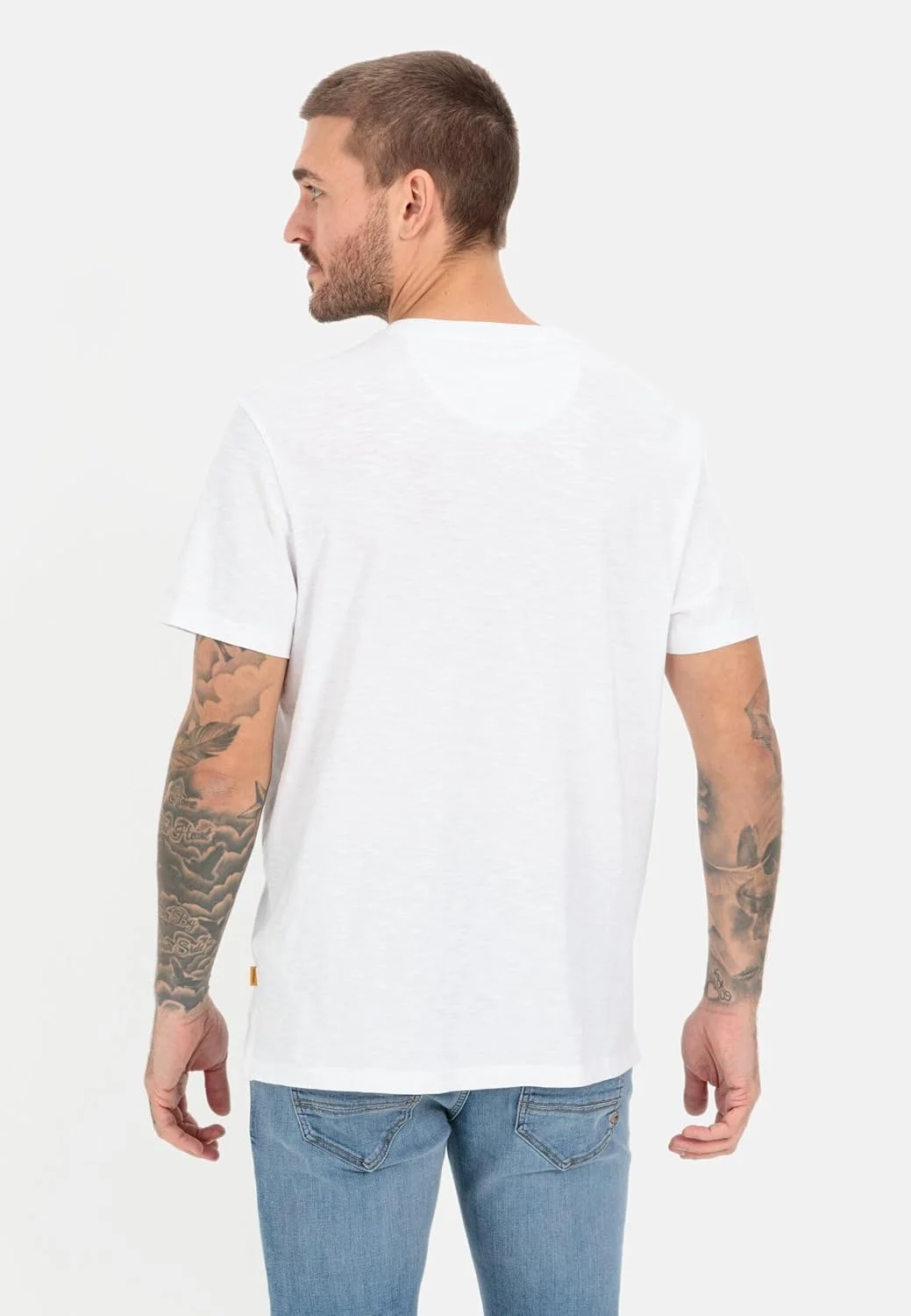 تی‌شرت آستین کوتاه مردانه کمل اکتیو مدل هنلی، تهیه شده از پنبه خالص