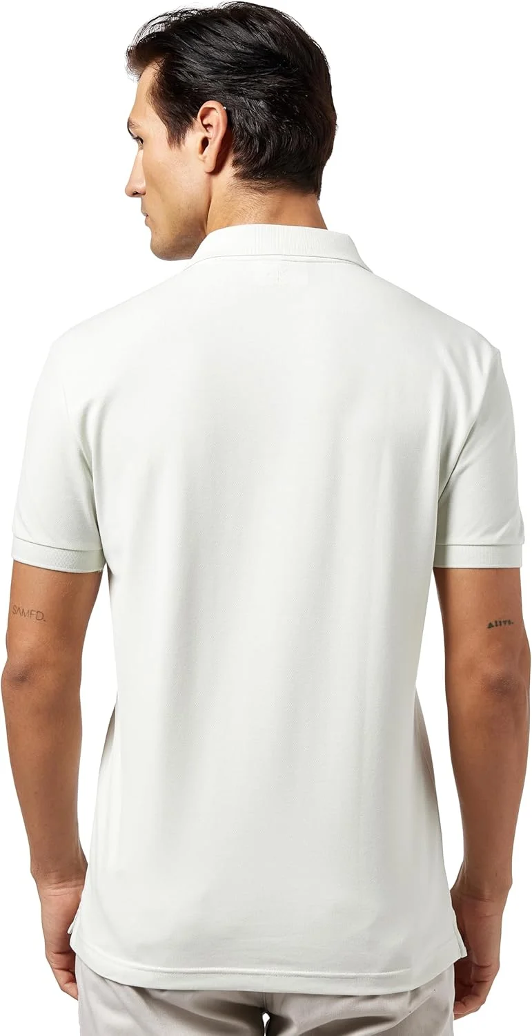 پولوشرت مردانه کلوین کلاین جینز با طرح لوگوی تکراری پولوشرت مردانه کلوین کلاین جینز با طرح لوگوی تکراری